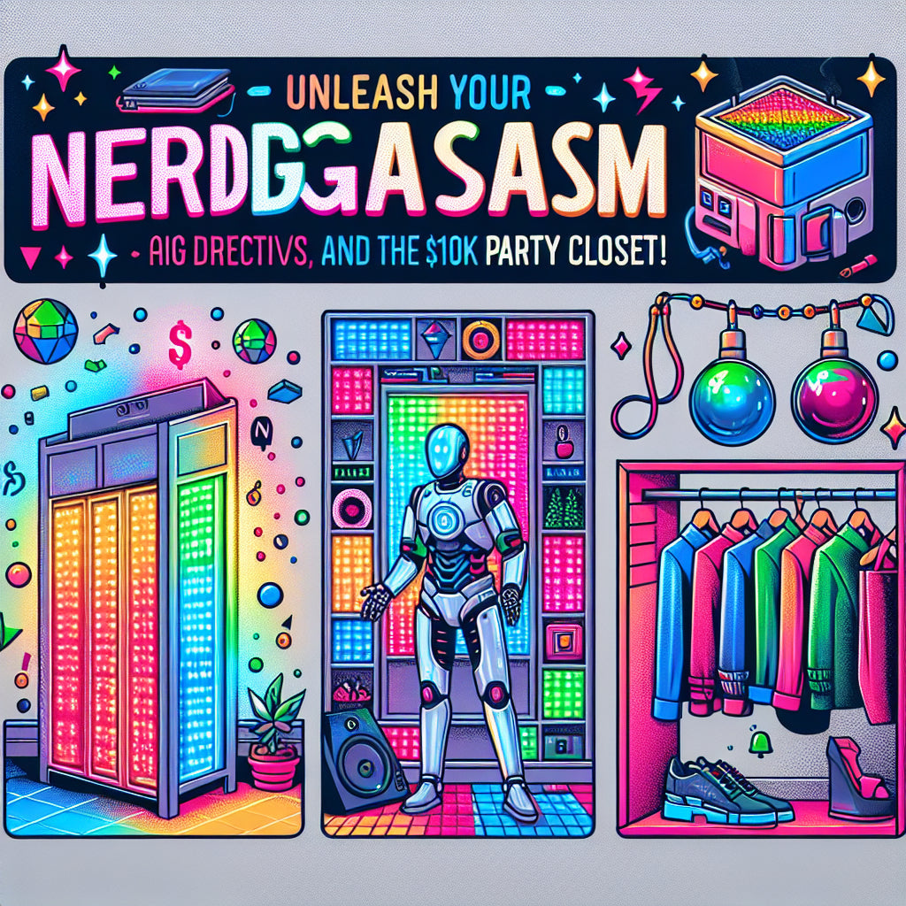 Unleash Your Nerdgasm: RGB Future, AI Directives, and the $10K Party Closet!