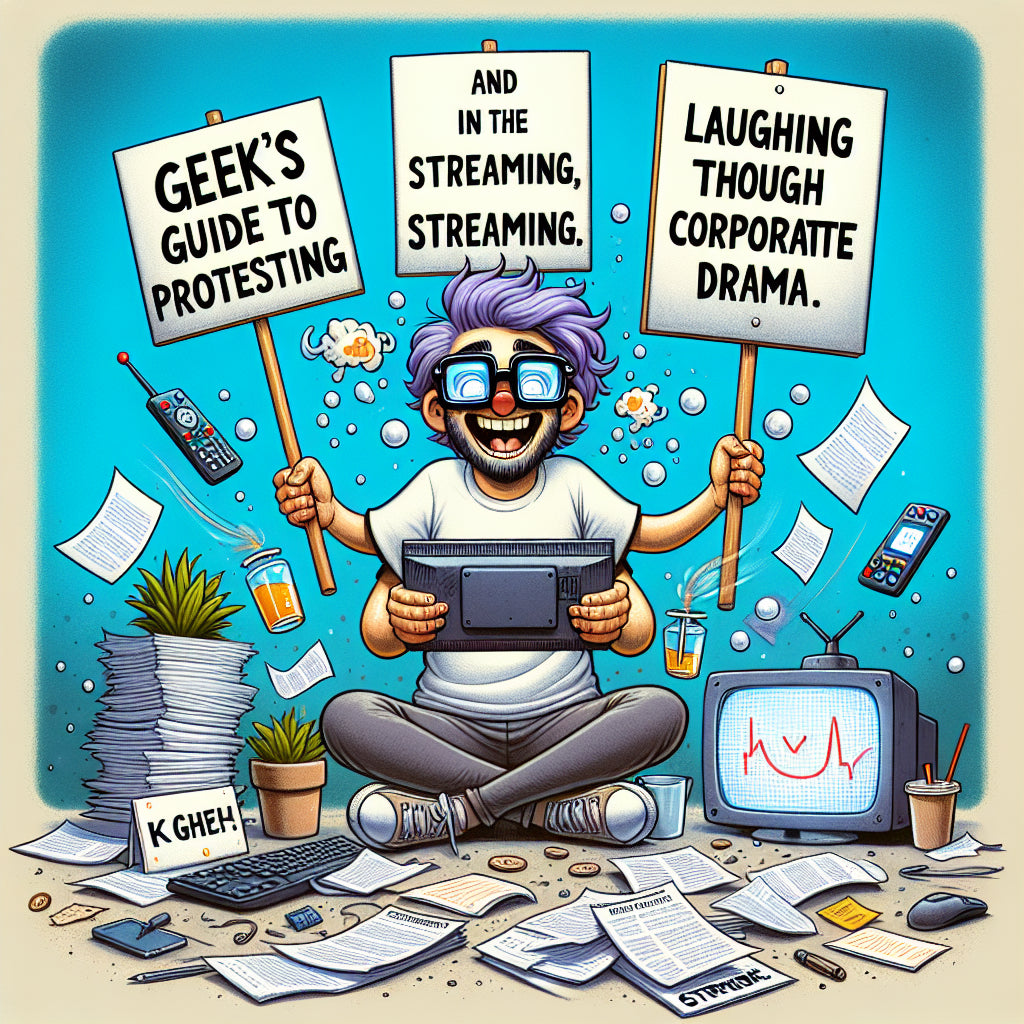 The Geek's Guide to Protesting, Streaming, and Laughing Your Way Through Corporate Drama