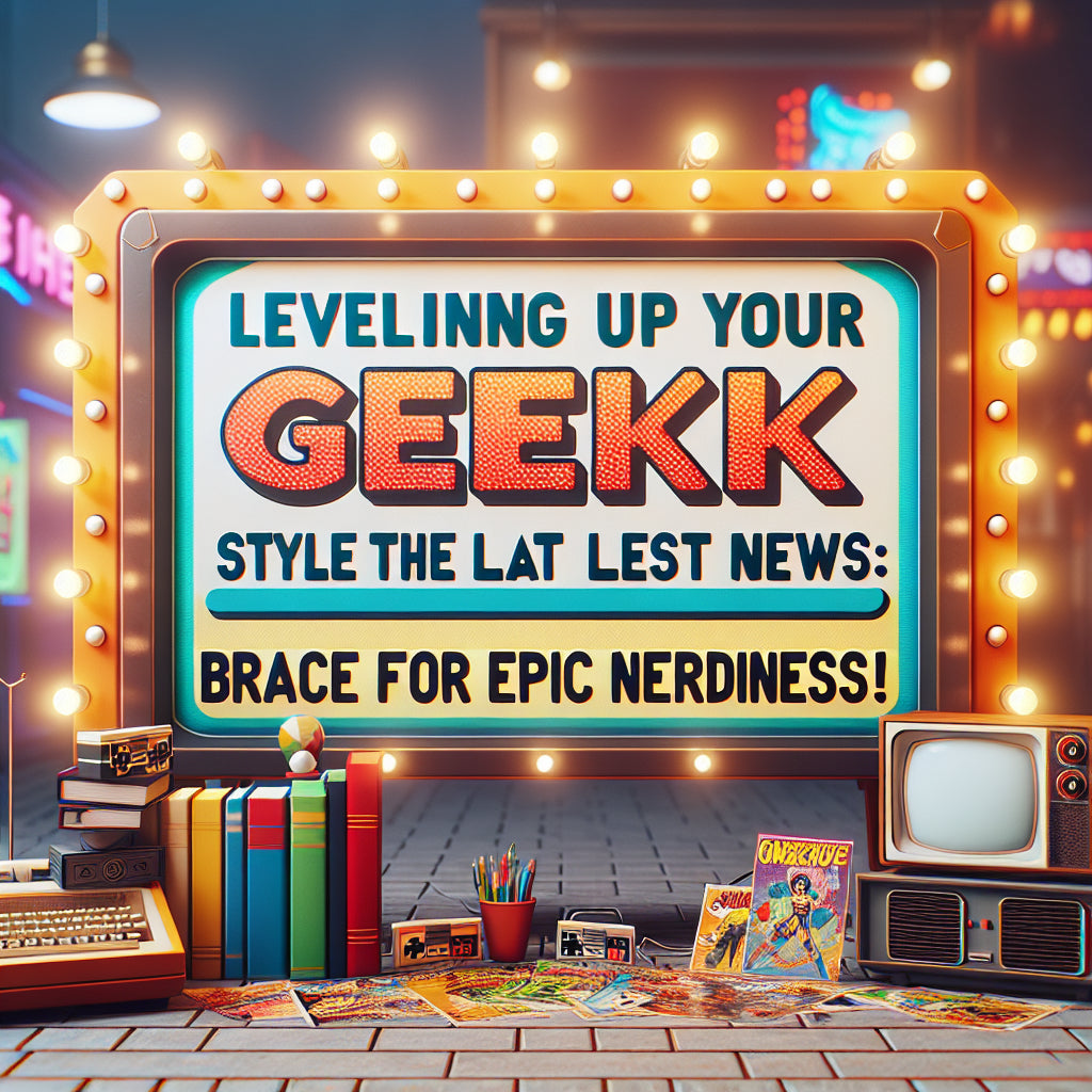 Leveling Up Your Geek Style with the Latest News: Brace for Epic Nerdiness!