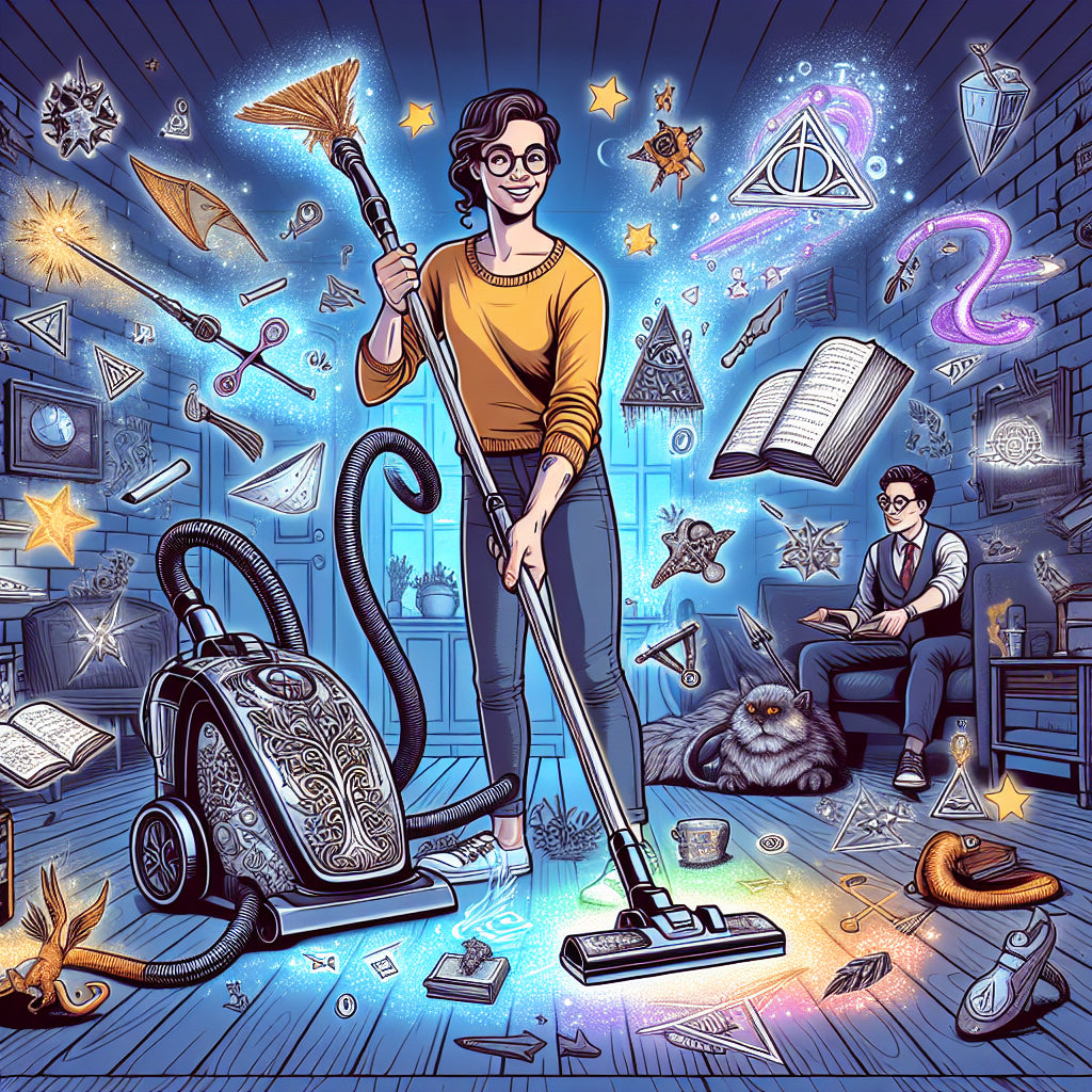 Don't Vacuum Like a Muggle: Master the Dark Arts of Cleaning with Geeky Flair