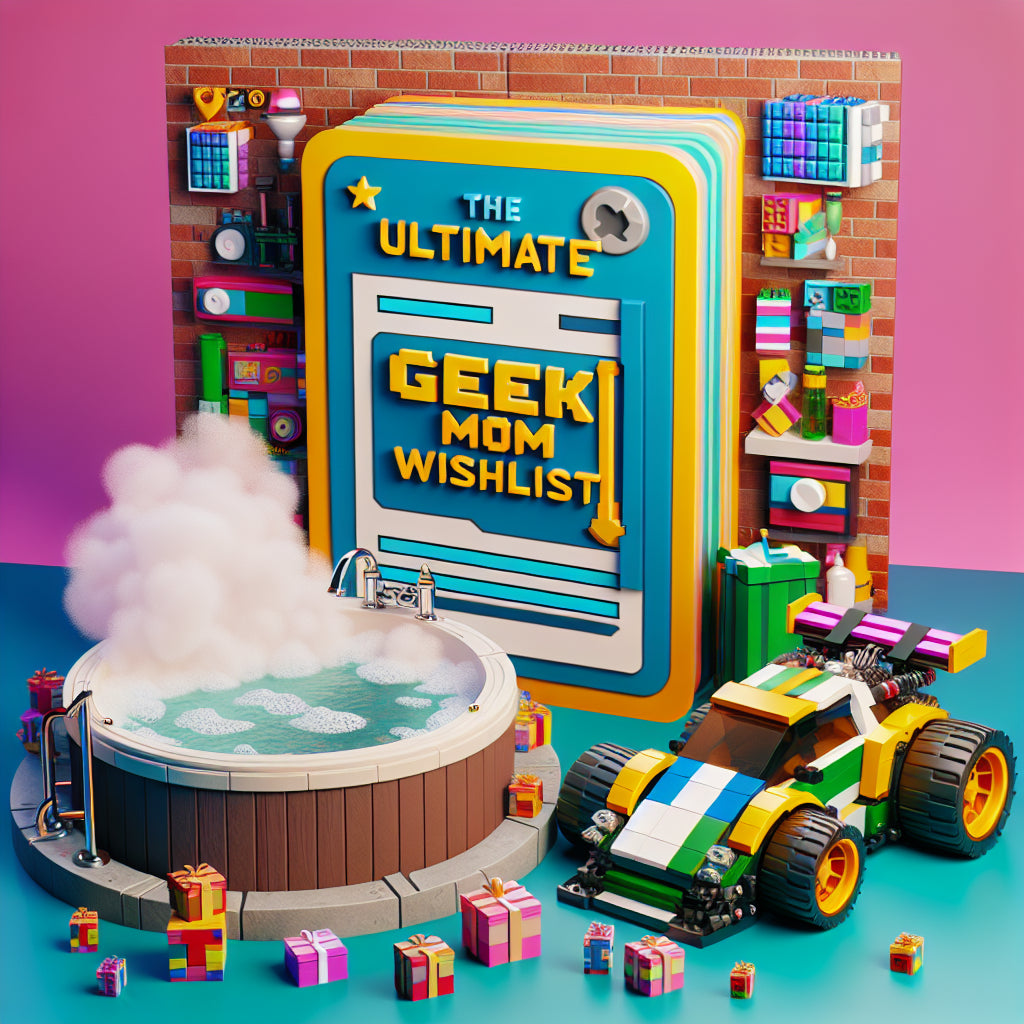 Hot Tubs, Graphics Cards, and Drivable Lego: The Ultimate Geek Mom Wishlist