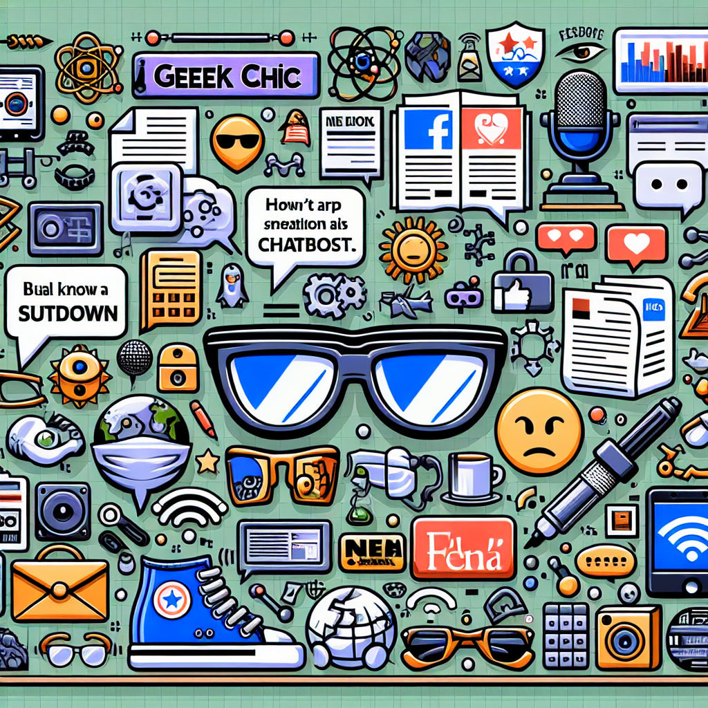 Geek Chic & News Sneak: Chatbots, FEMA Fiascos, and a Mystery App Shutdown—Get Ready to Roll Your Eyes