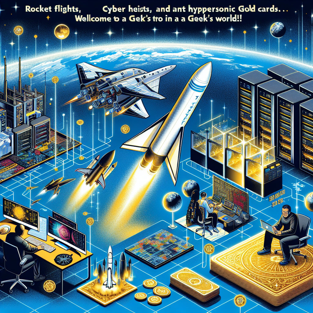 Stratolaunch of the Nations: Rocket Flights, Cyber Heists, and Hypersonic Gold Cards—Welcome to A Geek's World!