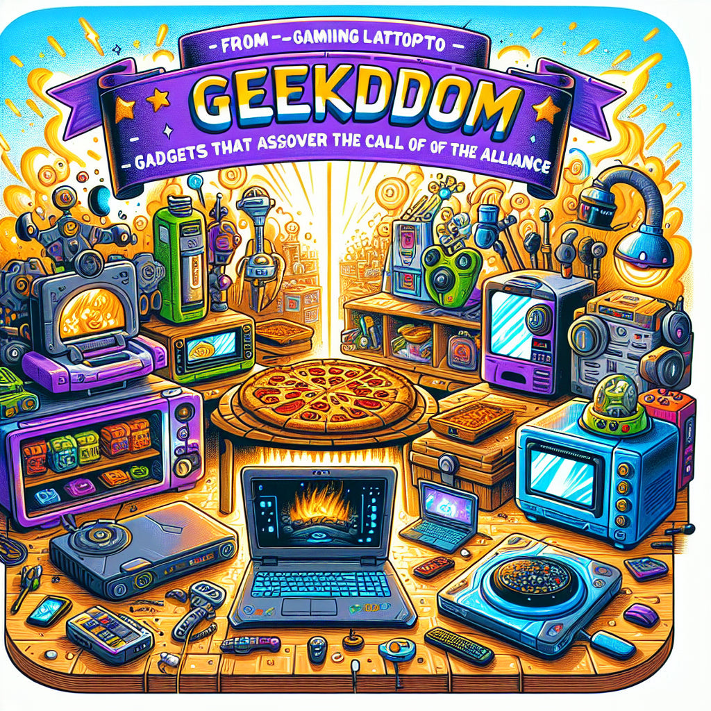 Epic Geekdom: From Gaming Laptops to Pizza Ovens – Gadgets That Answer the Call of the Alliance