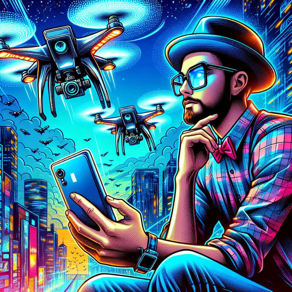 Geek Chic to Hide from Dystopian Drones While Streaming Movies on Max